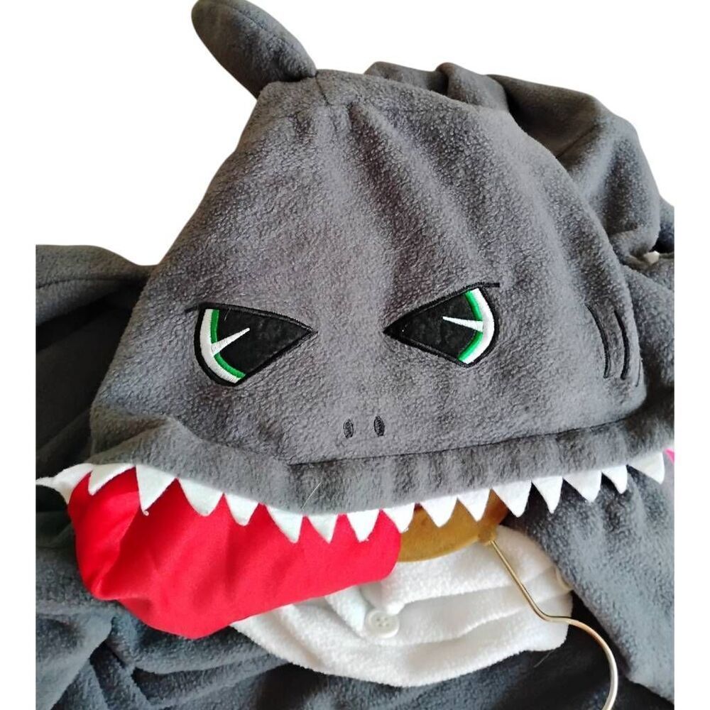 One Piece Shark Onesie Size Large